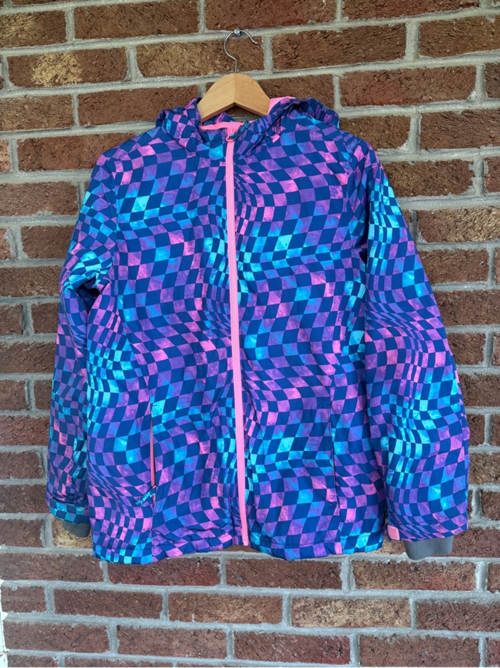 lands end jacket.  girls size xl.  lined.  euc.